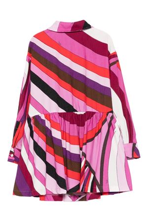 abito in cotone multicolor EMILIO PUCCI KIDS | PX1B20V0164513RO